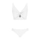 thumbnail image 2 of WILLBEST Traje de Baño de Dos Piezas para Mujer, Tankini Corto, Acolchado, con Nudo, Ajustable, 2 of 4