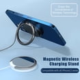 thumbnail image 4 of Bouanq School Supplies Portable Wireless Charger Magnetic Wireless Charger Compatible With IOS & Android 15W Qi-Certified Fast Wireless Charging Pad Mag-safe Charger, 4 of 8