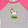 thumbnail image 4 of Inktastic Funny Goat Kid Joke Boys or Girls Baby Bodysuit, 4 of 5