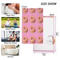 thumbnail image 6 of Yayeee 100% Cotton Hand Towels for Bathroom 16" x 28" Soft Absorbent Kitchen Towel, Pink Doughnuts, 6 of 7