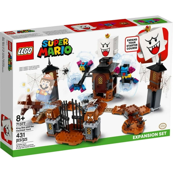 Pre-Owned LEGO 71377 Super Mario King Boo and The Haunted Yard Expansion Set