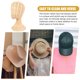thumbnail image 2 of Soporte de sombrero de ratán artesanal Hat Mannequin Hat Stand para exhibición y organización, 2 of 5