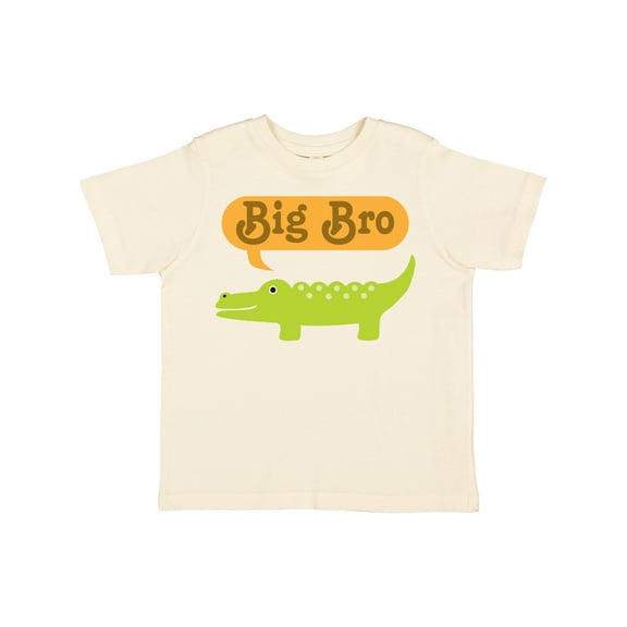 Inktastic Big Bro Alligator Boys Announcement Boys or Girls Toddler T-Shirt