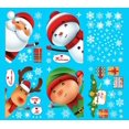 thumbnail image 3 of 6 Sheets Christmas , PVC Doubled-Sided Window Clings Snowflake Santa Claus Reindeer Decals for Christmas Window Decorations, 3 of 7