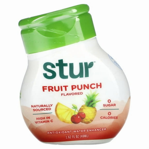 Stur, Antioxidant Water Enhancer, Fruit Punch, 1.62 fl oz