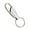 2Pcs Stainless Steel Keychain Under $5 A1, variant on 2Pcs Stainless Steel Keychain, Yrmaups Stainless Steel Keychain, Thickened Car Key Ring with Lock, Durable Key Holder for Men and Women, Secure Key Chain for Daily Use