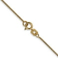 thumbnail image 3 of 14K Yellow Gold Spiga Wheat Chain Necklace 16 inch .85 mm with Spring Ring Clasp 0.85, 3 of 4