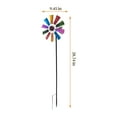 thumbnail image 3 of Vikakiooze 2023 Promotion on sale, Wind Spinne-r, Outdoor Metal Stake Yard s, Garden Wind catcher Wind Mills, Garden Windmill,Suitable For Decorating Your Patio, Law-n & Garden, 3 of 6