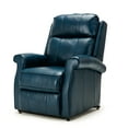 thumbnail image 5 of Resenkos Electric Power Lift Chairs Recliner, Faux Leather Upholstered Reclining Lifting Chair, Navy Blue, 5 of 10