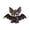 Bat, variant on Magical Animal DIY Sewing Kit, Fantasy Stuffed Doll Craft, Fairy Embroidery Set (Bat)
