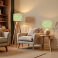 thumbnail image 6 of Lampshades 2 Pack Soft Mint Green Watercolor Wave Abstract Spring Decor 13"x13"x10" Light Shade for Table Lamps Floor Lamp Shades Lampshade Replacement Easy Assembly, 6 of 8