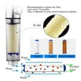 Water Filter Removes Fluoride And Chlorine 10Pcs Replacement Shower Filter Cartridge shower water filter Remove