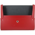 thumbnail image 2 of JAM Italian Leather Snap Portfolios, 12/Pack, 10.5x13x.75, Red, 2 of 4
