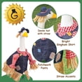 thumbnail image 4 of Gaggleville Scarecrow Goose Outfit, Fits Large 23" H Statue by Fox Valley Traders, 4 of 6