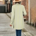 thumbnail image 7 of Women's Summer Long Cardigan Lightweight Long Sleeve Ladies Open Front Casual Cardigan Beige XL, 7 of 7