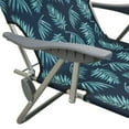 thumbnail image 2 of vidaXL Patio Lounge Chair Folding Sunlounger Outdoor Sunbed with Canopy Steel, 2 of 63