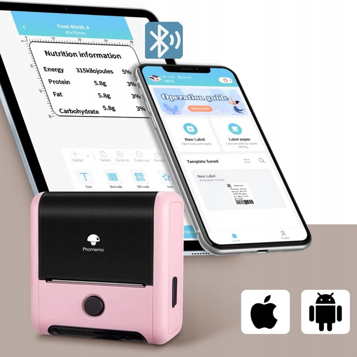 M200 Bluetooth Thermal Printer Price Printer