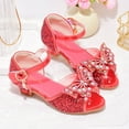 thumbnail image 2 of Akiihool Dress Up Heels for Kids Mary Jane for Toddler Girls Little Kids Dress Princess Wedding Ballet Shoes (Red,13), 2 of 6