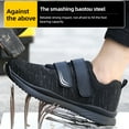 thumbnail image 2 of Steel Toe Cap Boots Men Women Work Boots Breathable Safety Trainers Lightweight Safety Shoes Non-Slip, 2 of 7