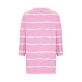thumbnail image 5 of Ashirexll Tops for Women Trendy, Womens Casual Tops, Casual Print Loose 3/4 Sleeve V Neck Blouse Shirt for Ladies Fashion, 5 of 5