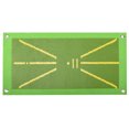 thumbnail image 2 of Portable Golf Swing Training Mat with Ball Trajectory Tracking - 9.4 x 19.3 Inch Non-Woven Fabric Surface, Anti-Slip SBR Base, Lightweight Practice Pad for Home/Outdoor Use, Ideal Gift for Golf, 2 of 6