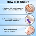 thumbnail image 3 of Foot Pumice Stone 8 Pack Pedicure Stone for Feet Pumice Sponge for Feet Callus Remover and Scrubber Double Sided Pedicure Foot Pumice Stone for Feet and Heels Callus and Dead Skins (Purple), 3 of 6