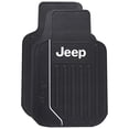 thumbnail image 4 of Plasticolor Floor Mat 001616R01 Jeep Logo; Black; Rubber; 2 Piece, 4 of 4