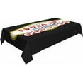 thumbnail image 3 of Welcome to Fabulous Tablecloth Decor Las Vegas Nevada Table Cloth Dining Room Kitchen Table Cover 60" X 84" Oblong/Rectangle, 3 of 6