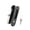 Black, variant on Zinc Alloys Keyed Entry Door Bolt Reversible Install Secure Privacy for Bedroom Bathroom Sliding Doors