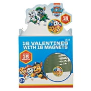 Paw Patrol 16 Valentines Cards with Magnets