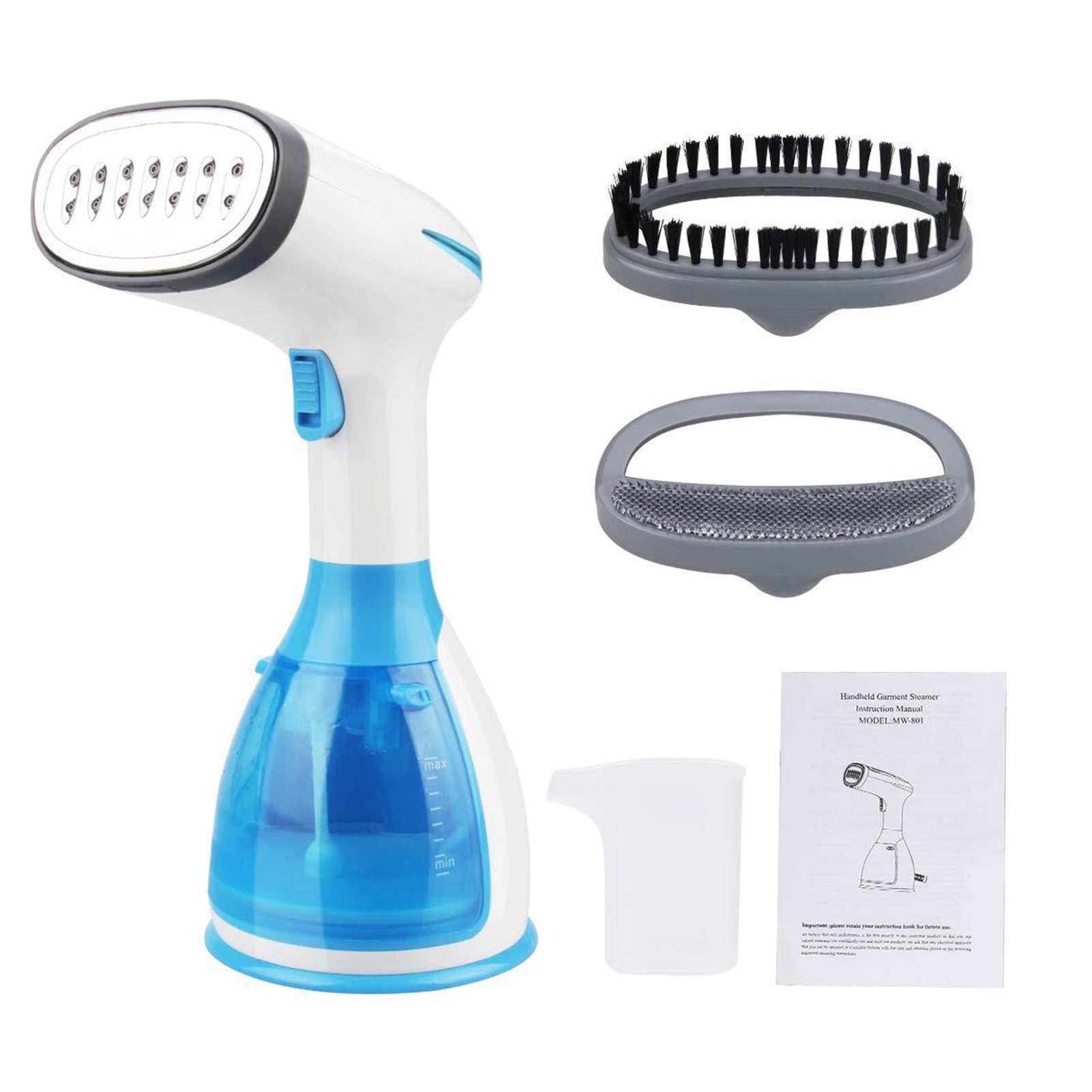 Details about   Clothes Portable Steam Iron Home Handheld Fabric Laundry Steamer Brush Travel US 
