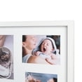 thumbnail image 3 of Prinz 7 Opening, Baby's First Year Wall Hanging Picture Frame Collage, Multi-Size Photos, Silver, 3 of 5