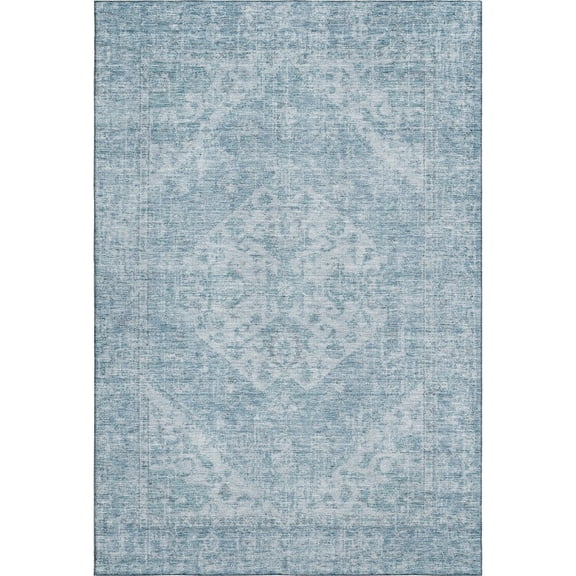 Dalyn Rugs Premium Machine Washable Mayfield AMF1104 Sky 2'6" x 3'10" Rug