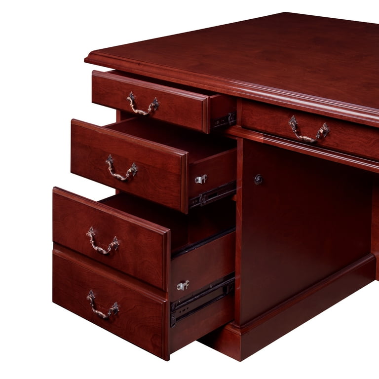 Desk- in.Traditional 36 Mahogany x 72 Regency Prestige