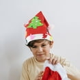 thumbnail image 5 of ifundom 5-Piece Santa Hat Making Kit with Red Felt and Craft Materials for Christmas Decorations and Holiday Crafts, 5 of 8