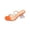 Orange, variant on Bixock Dress Shoes for Women,Clear Heels for Women Dress Shoes Transparent Strap Stilletos Heels Open Toe High Heeled Sandals Pump Mules