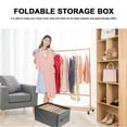 thumbnail image 6 of Folding Trouser Box Jeans Clothing Organizers Clothes Storage Bins Dresser Drawer Organizer Garment Organizer Baby, 6 of 6