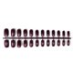 thumbnail image 4 of 24 Uds Uñas postizas Minnieouse en forma cuadrada longitud media ABS, 4 of 6