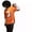 Papaya, variant on McLaren x Mitchell and Ness F1 USA Austin GP Daniel Ricciardo Football Jersey
