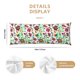 thumbnail image 3 of Balery Paisley Funda Protectora para Almohada Corporal de Algodón Hipoalergénico con Cierre(55 x 21 pulgadas), Almohadas No Incluidas, 3 of 7