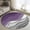 Turquoise, variant on Large Area Rug 5x7 Ft,Purple Grey Ombre Non Slip Area Rugs for Bedroom,Modern Geometric Abstract Aesthetics Cream Washable Low Pile Indoor Throw Carpet for Living Room Dining Room Nursery Home Office
