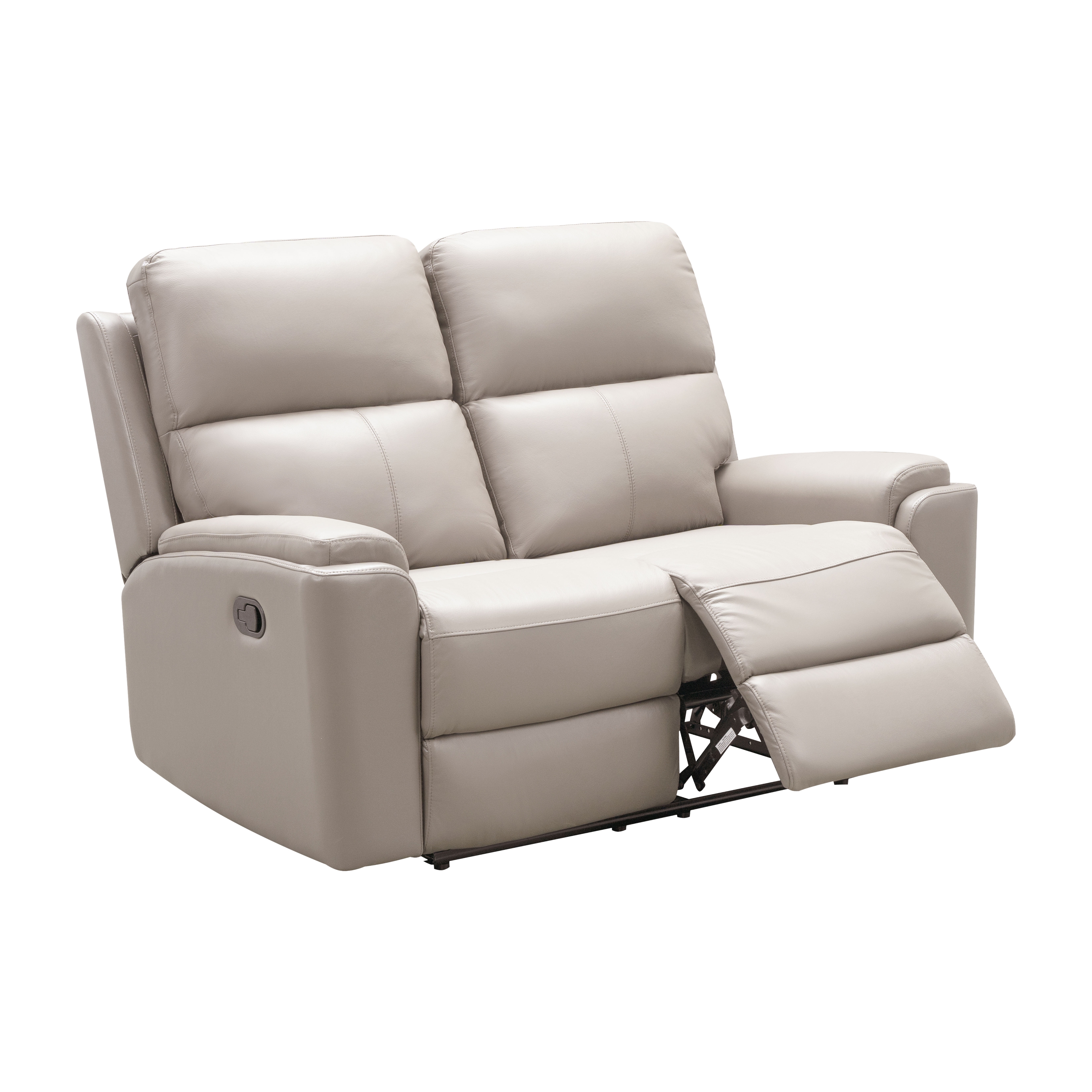 Abbyson waltham leather reclining sofa sale