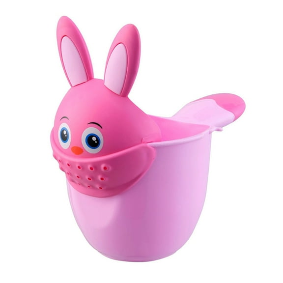 BINYOU Baby Bath Waterfall Rinser Kids Shampoo Rinse Cup Cute Cartoon Shower Washing Head Watering Spoon Bathing Cups
