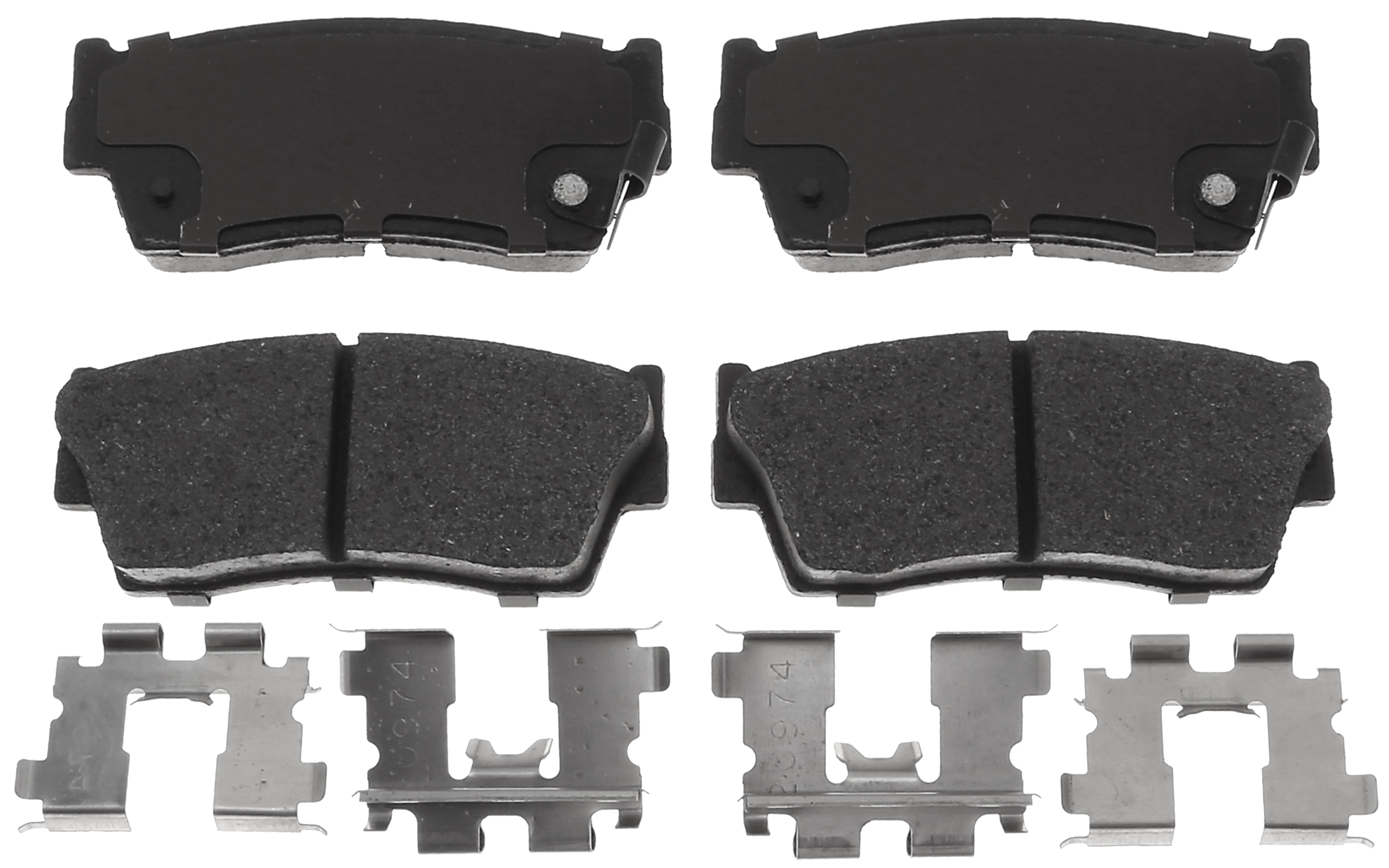 Raybestos MGD418CH R-Line Ceramic Brake Pad Set, Front Brake Parts, Fit for Chevrolet Models