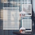 LUCKUP Corded Aluminum Mini Blinds Horizontal Window Blinds, AntiUV
