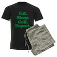 thumbnail image 6 of CafePress - Eat Sleep Golf Men's Dark Pajamas - Men's Dark Loose Fit Cotton Pajama Set, 6 of 7