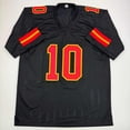 thumbnail image 4 of Autographed/Signed Isiah Pacheco Kansas City Black Football Jersey JSA COA, 4 of 4
