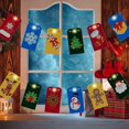 thumbnail image 2 of uds pancarta colgante de pared Fondo de Navidad adornos de Año Nuevo A Afortunado Sencillez, 2 of 4