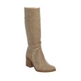 thumbnail image 1 of Botas Para Mujer Tipo Gamuza Color Arena Con Tacón Ancho Modernas Casuales 052D2Y cafe 25 Gosh 052D2Y, 1 of 7