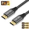 thumbnail image 4 of Cable DP1.4 macho a macho Cable de conexión para monitor de computadora Displayport (5 m), 4 of 9